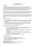 Download PDF file Natural Disaster Response Coordinator position description