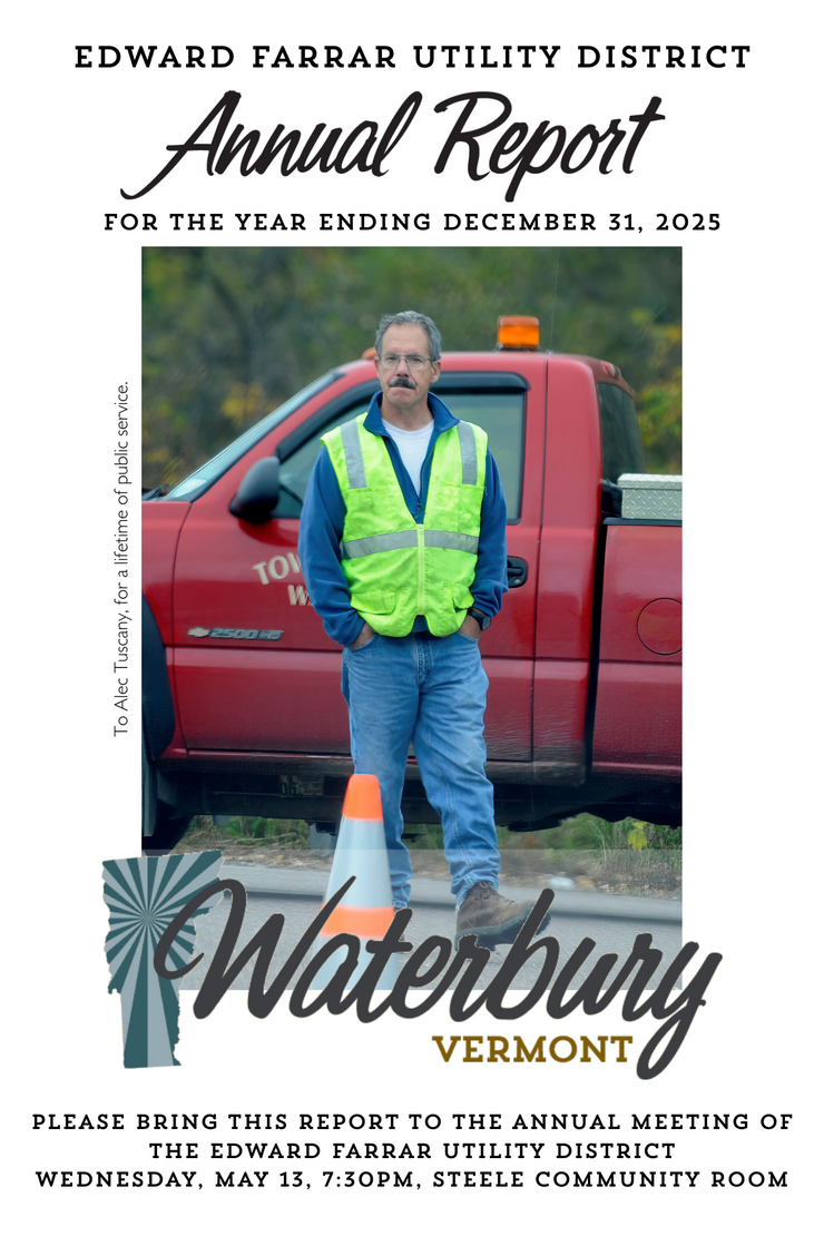 EFUD annual report cover for year ending 12/31/2026